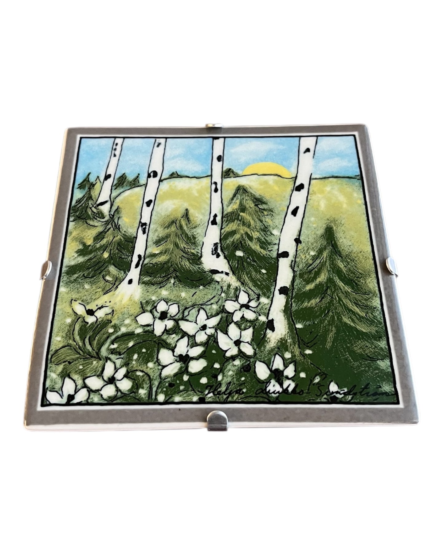 Arabia Kevät Herää Wall Plate
