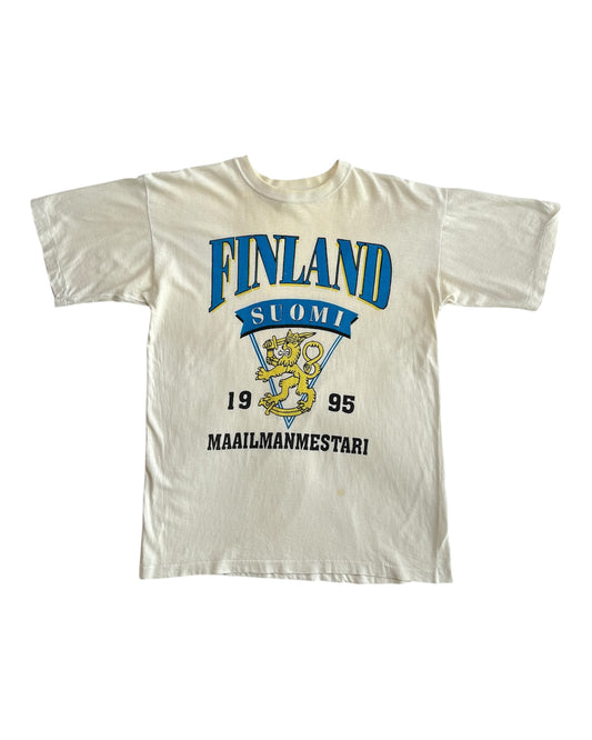 Suomi Maailmanmestari 1995 T-Shirt (L)