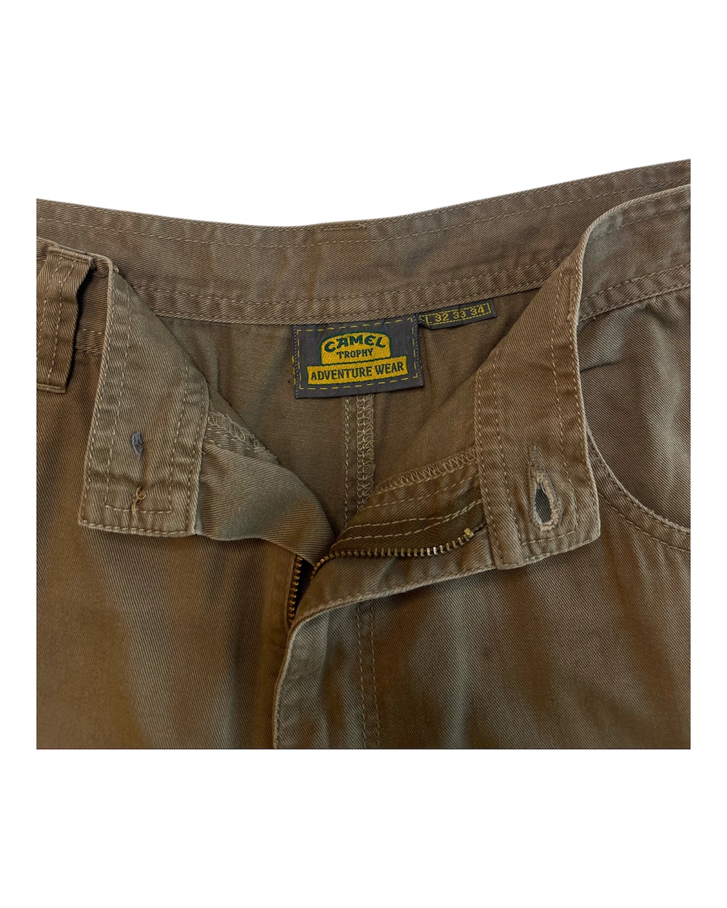 Camel Cargo Shorts (L)