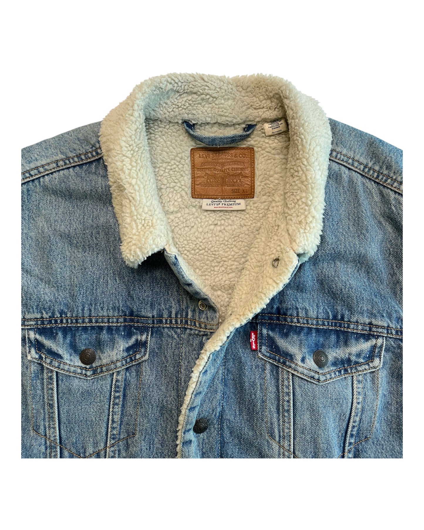 Levi’s Sherpa Trucker Jacket (XL)