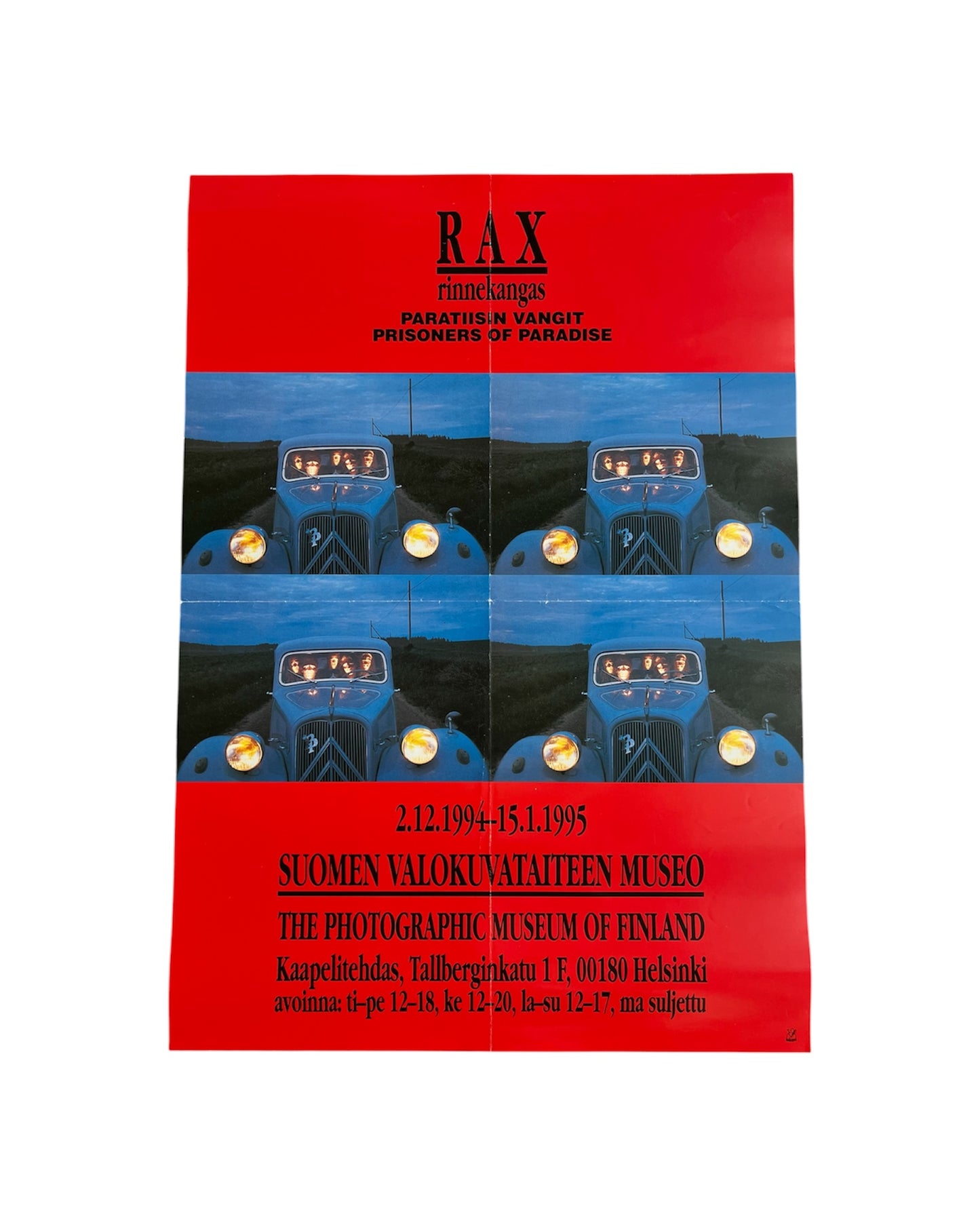 Rax Rinnekangas Prisoners Of Paradise Poster