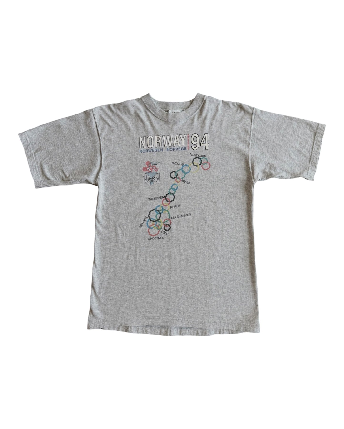 Norway Lillehammer 1994 Olympic T-Shirt (M/L)