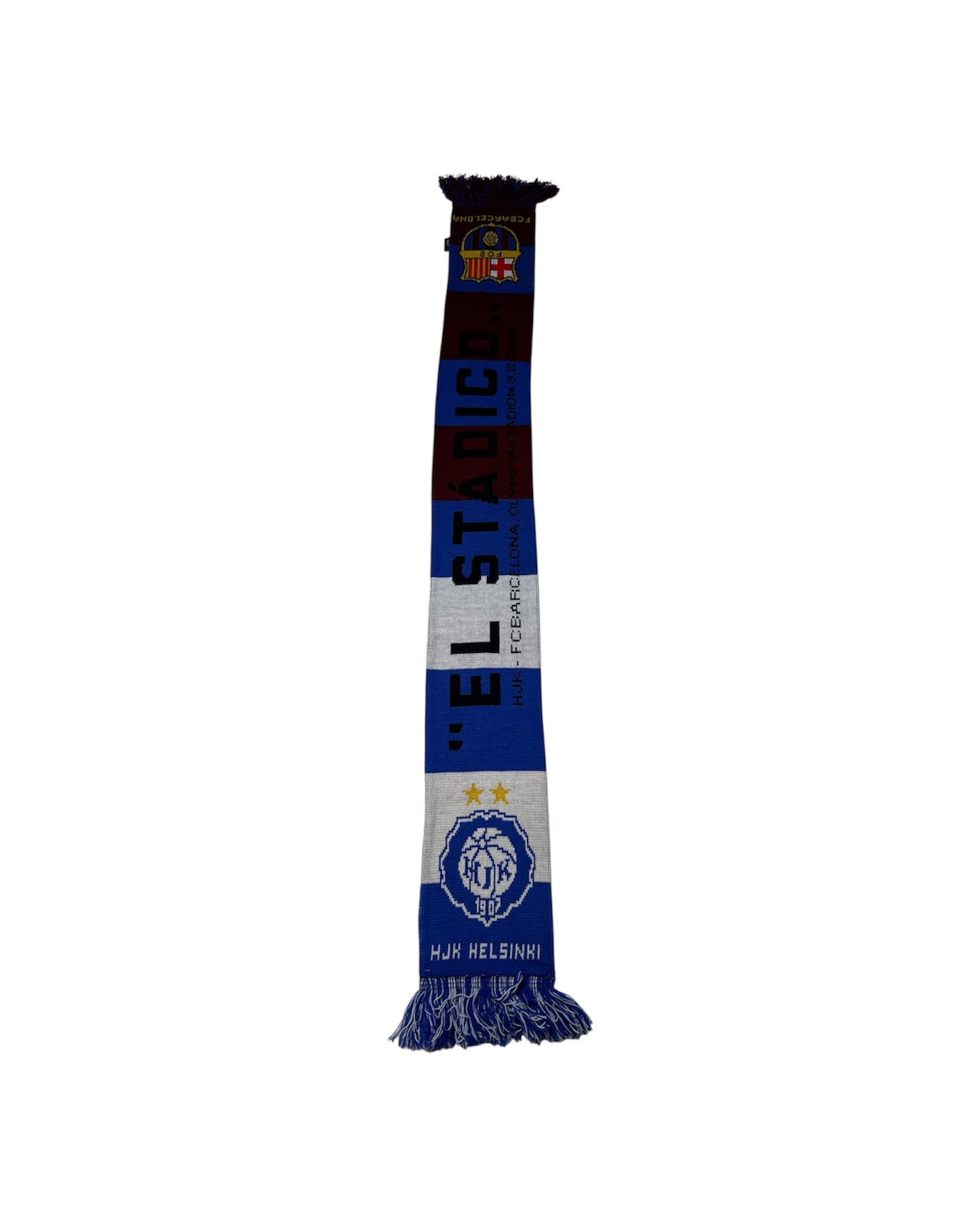 HJK Helsinki - FC Barcelona ”El Stádico” Scarf