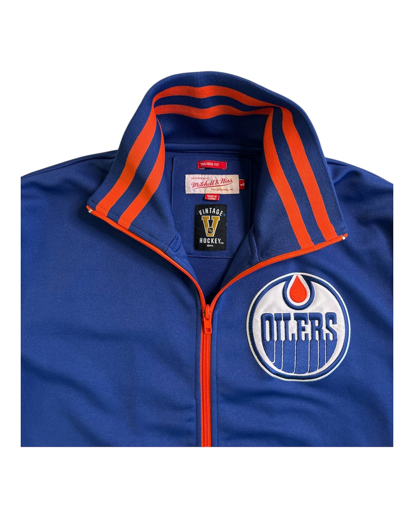 Mitchell & Ness Oilers Tracktop (L)