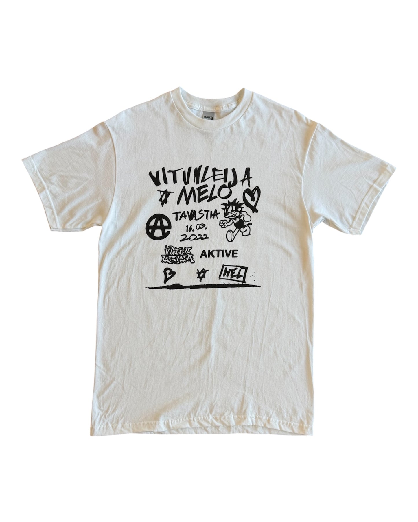 Melo x Vitunleija Tavastia 2022 Merch T-Shirt (S) & (M)