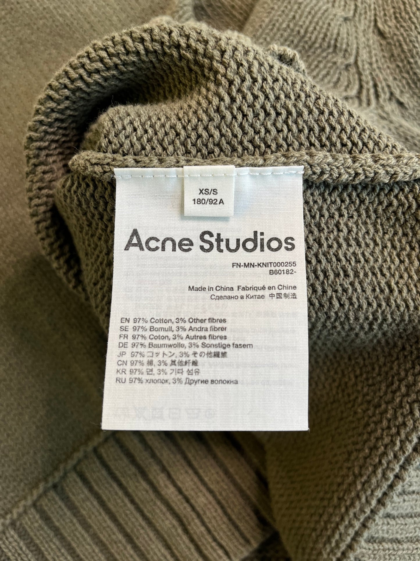 Acne Studios Knit Sweater