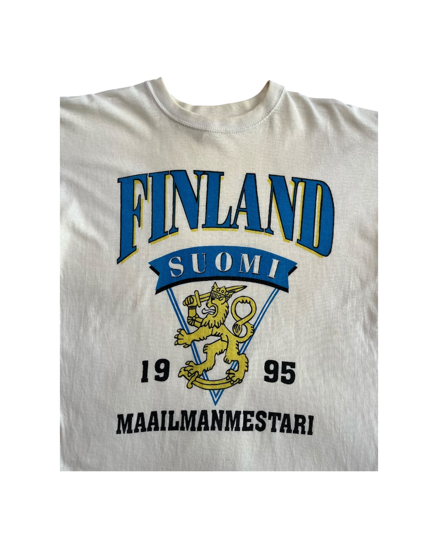 Suomi Maailmanmestari 1995 T-Shirt (L)