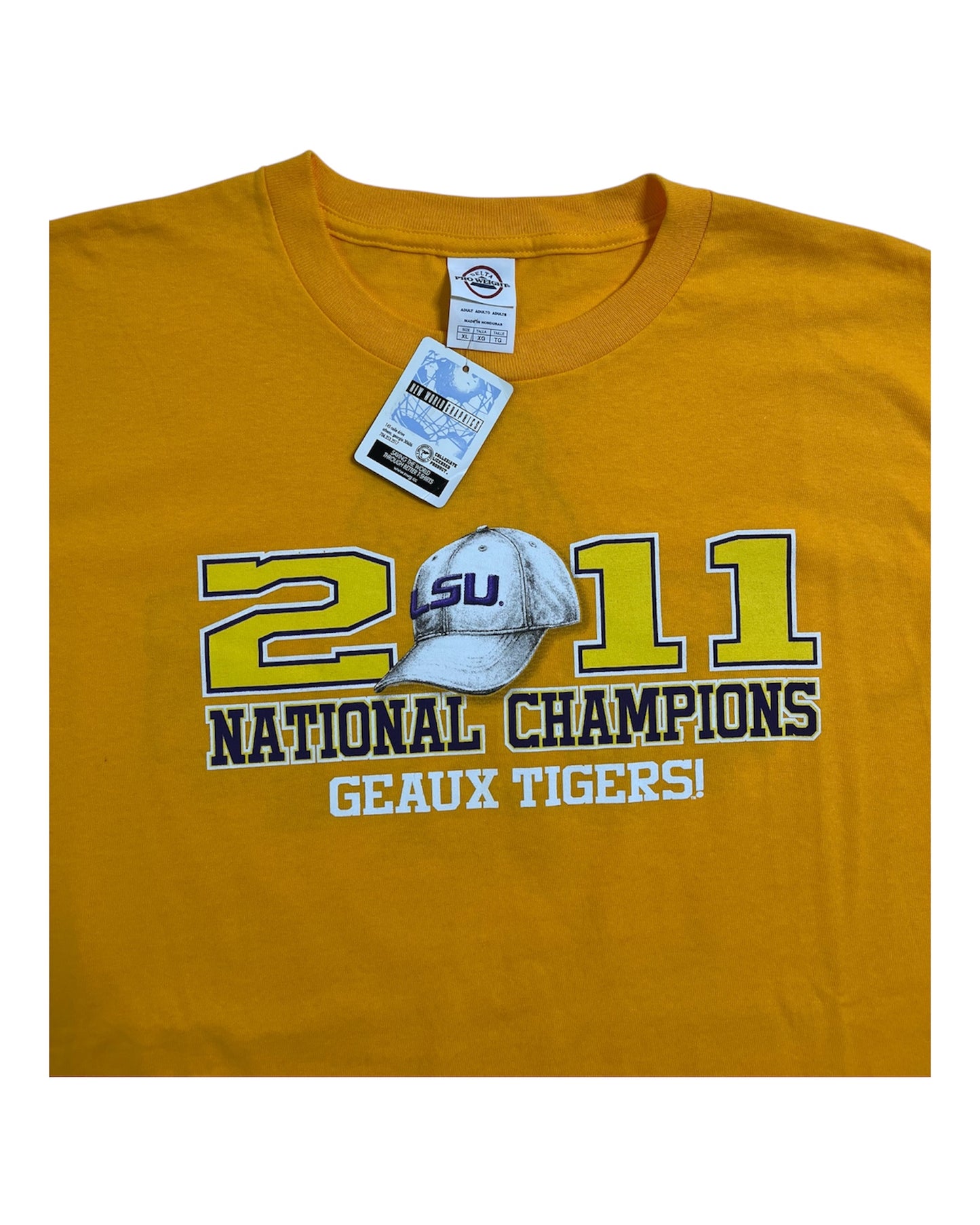 LSU Tigers 2011 National Champions Shirt (XL)